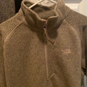 Men’s The North Face zipper fleece size XXL.